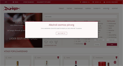 Desktop Screenshot of dunker.ee